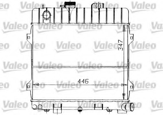 VALEO 819264 Radiator, engine cooling